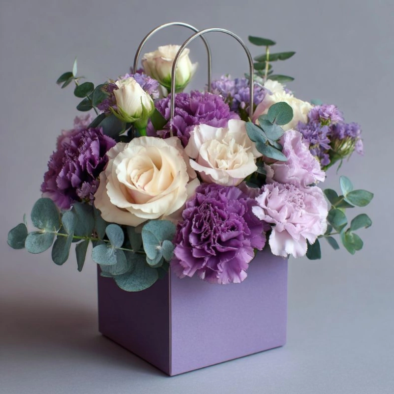 Цветы в сумочке &laquo;Модный аромат&raquo;