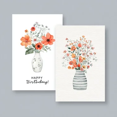 Открытка «С Днем Рождения»