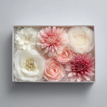 Набор цветов из мыла «Нежный рассвет»