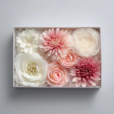 Набор цветов из мыла «Нежный рассвет»