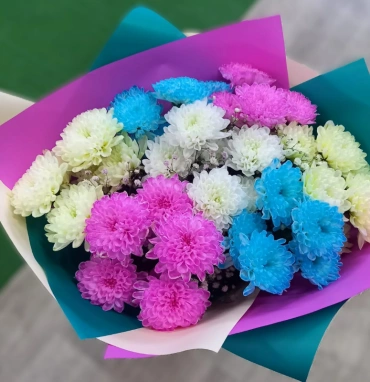 Цветной букет