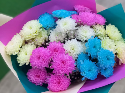 Цветной букет