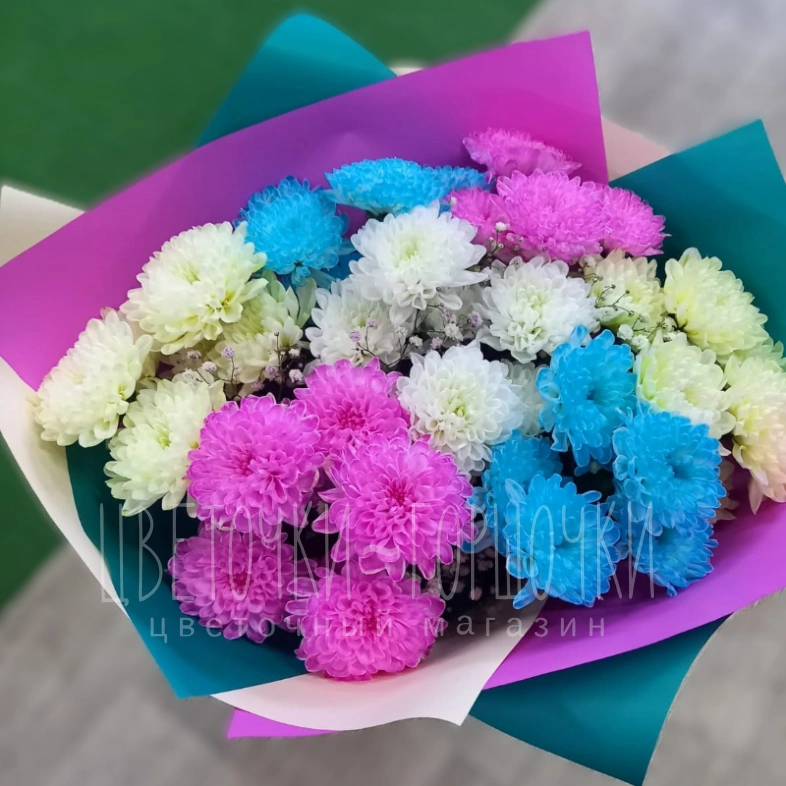 Цветной букет