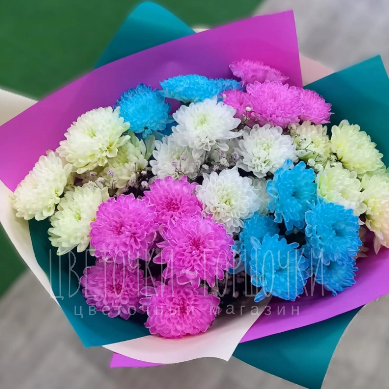 Цветной букет