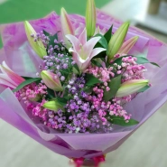 Лилии в гипсофилах 1