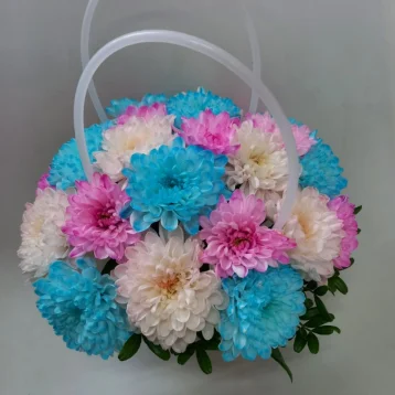 Веселые хризантемы