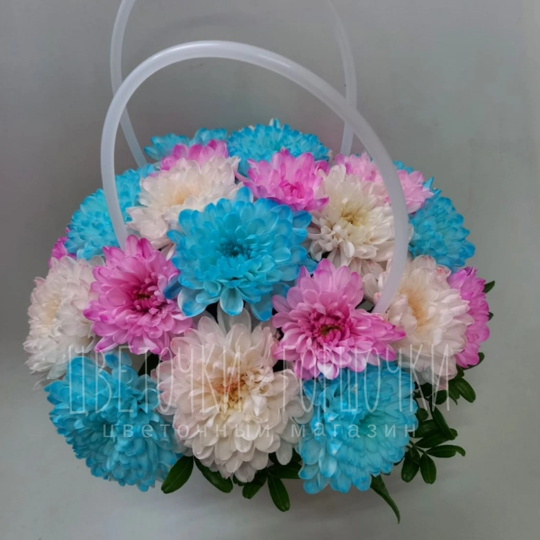 Веселые хризантемы