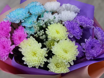 Радужный букет