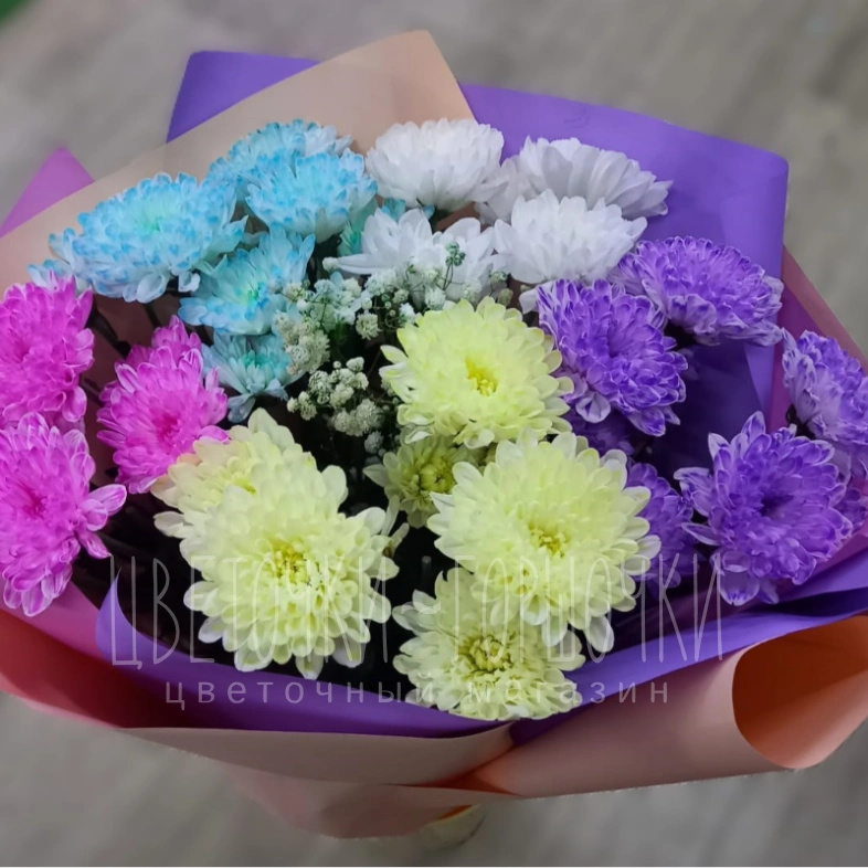 Радужный букет