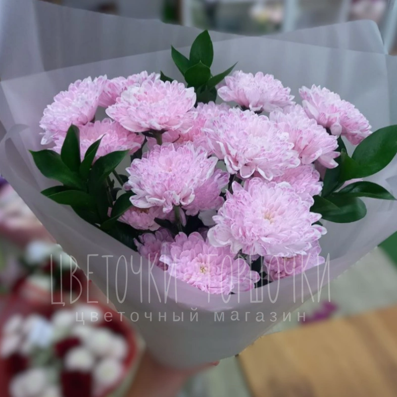 Нежные хризантемы