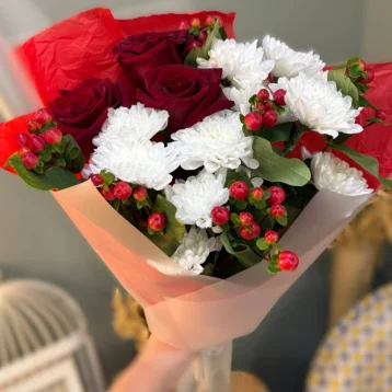 Букет с изюминкой