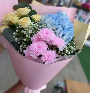 Голубой микс