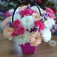 Цветочная корзинка 0