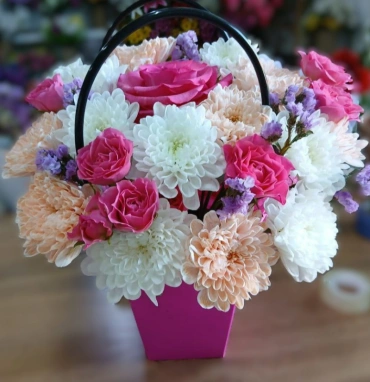 Цветочная корзинка
