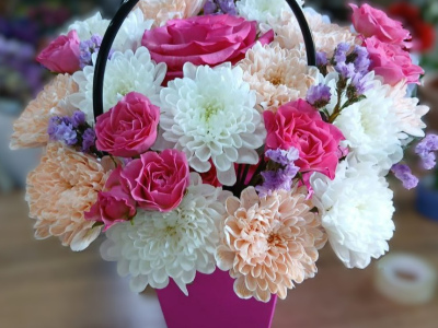 Цветочная корзинка