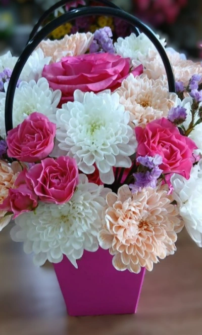 Цветочная корзинка