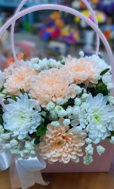 Очаровательная хризантема