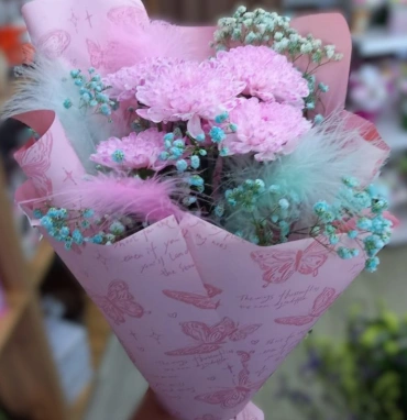 Нежная хризантема