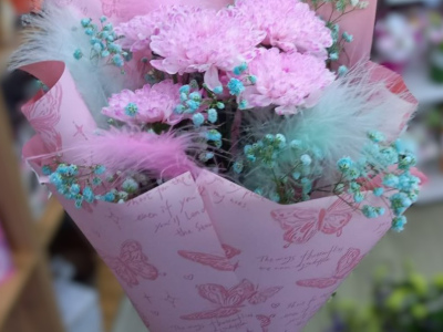 Нежная хризантема