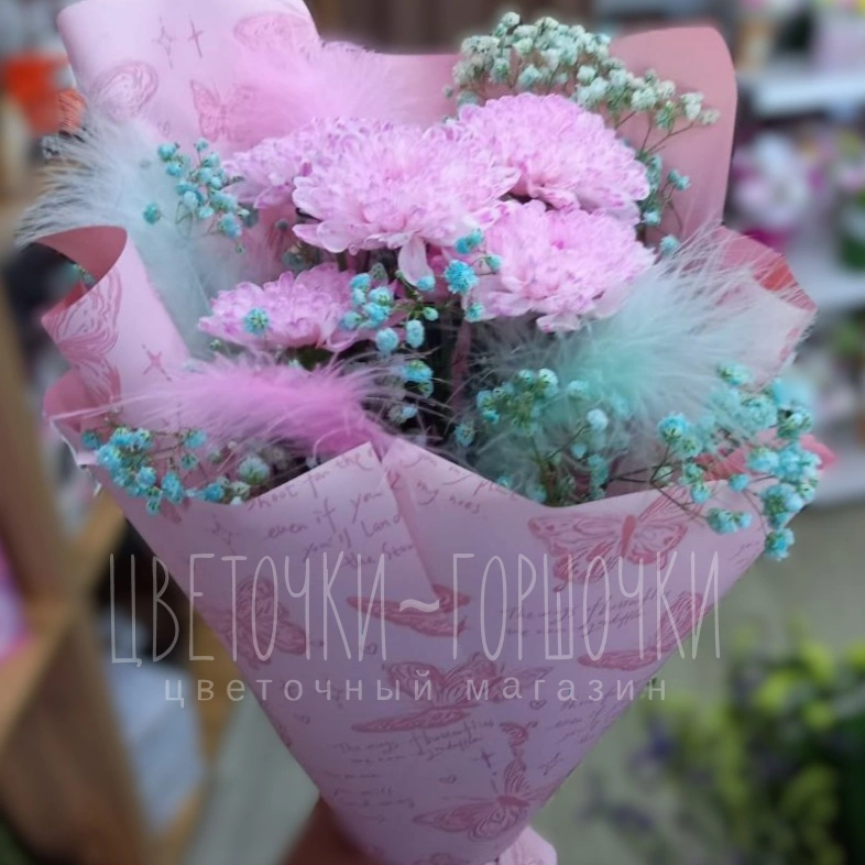 Нежная хризантема