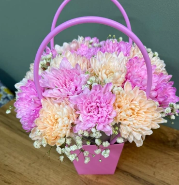 Милые хризантемы