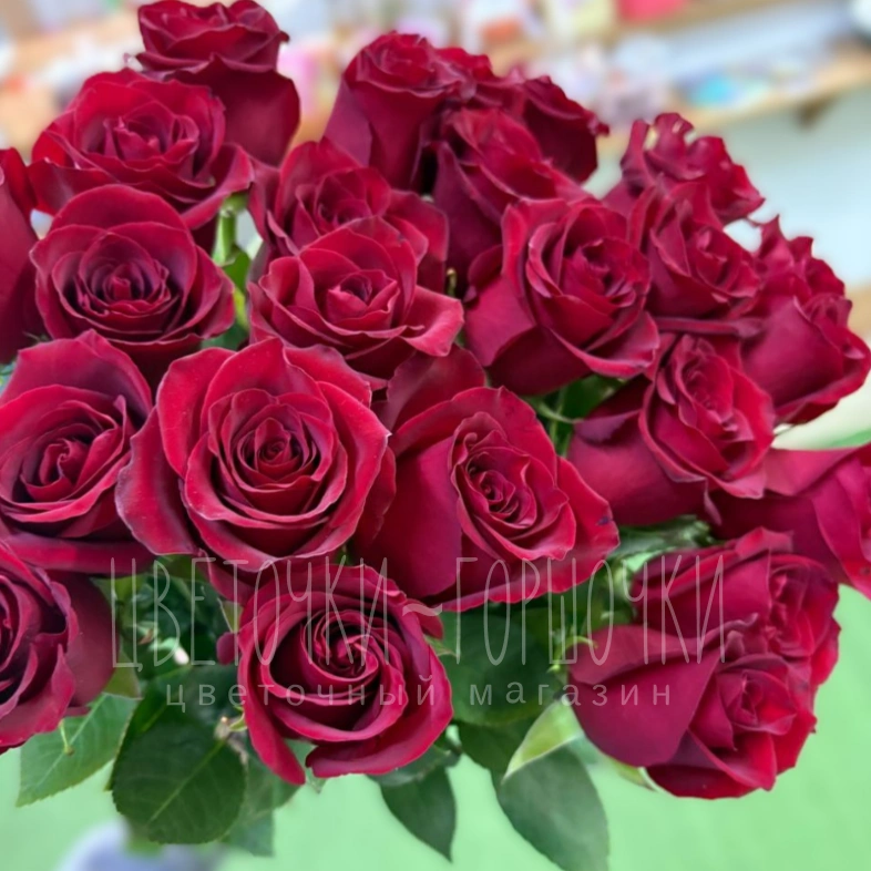 Роза красная-350руб