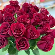 Роза красная 1шт-250руб 0