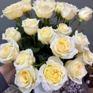 Пионовидная роза 1шт-350руб 0