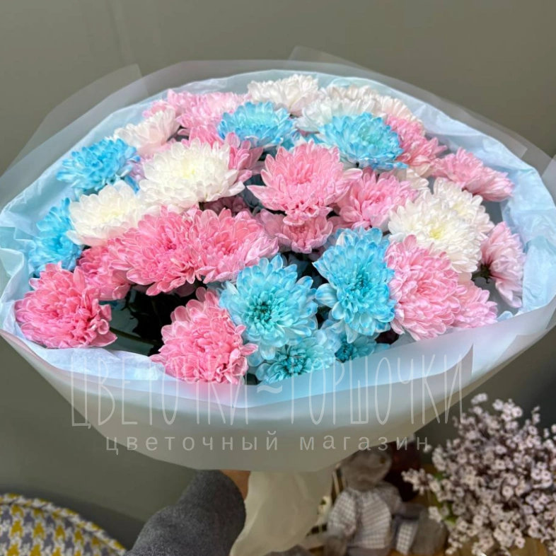 Воздушные хризантемы