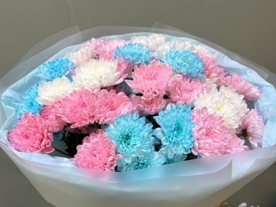 Воздушные хризантемы