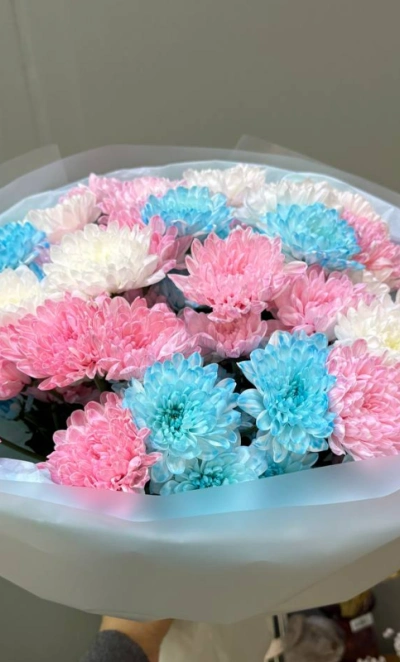 Воздушные хризантемы