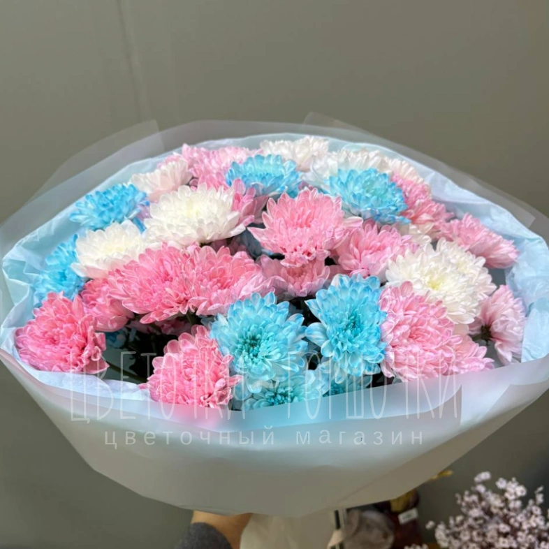 Воздушные хризантемы